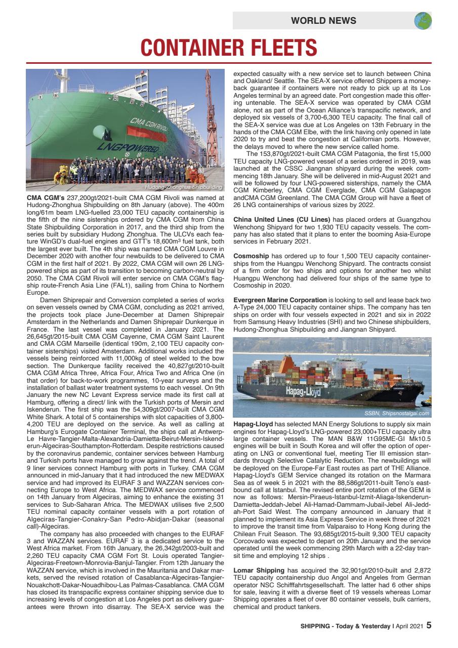 Shipping Today & Yesterday Preview Pages