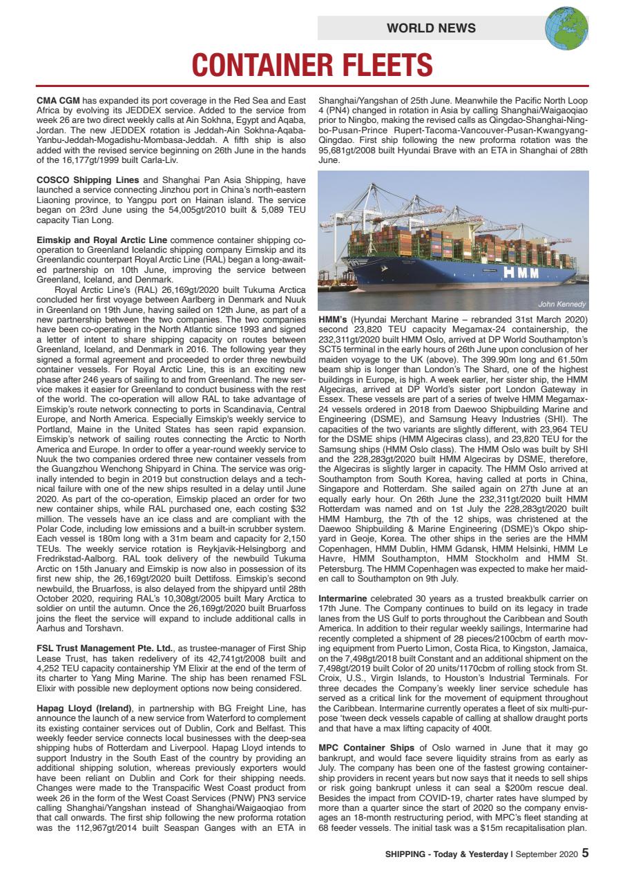 Shipping Today & Yesterday Preview Pages