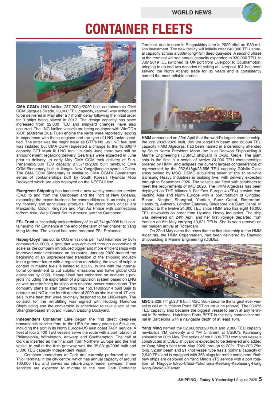 Shipping Today & Yesterday Preview Pages