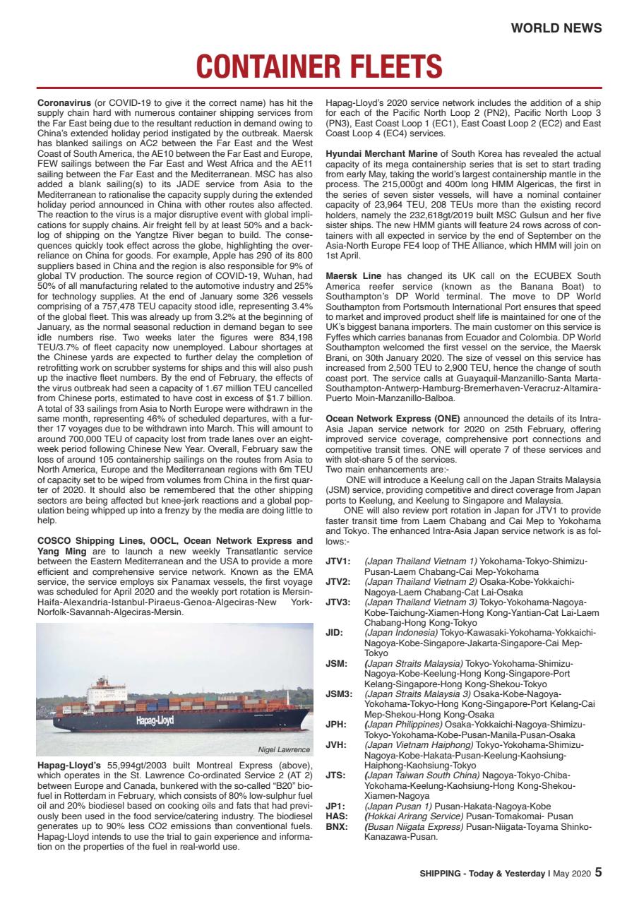 Shipping Today & Yesterday Preview Pages