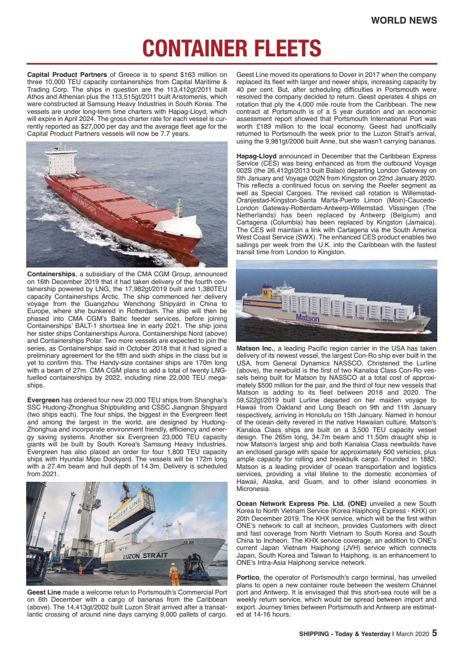 Shipping Today & Yesterday Preview Pages