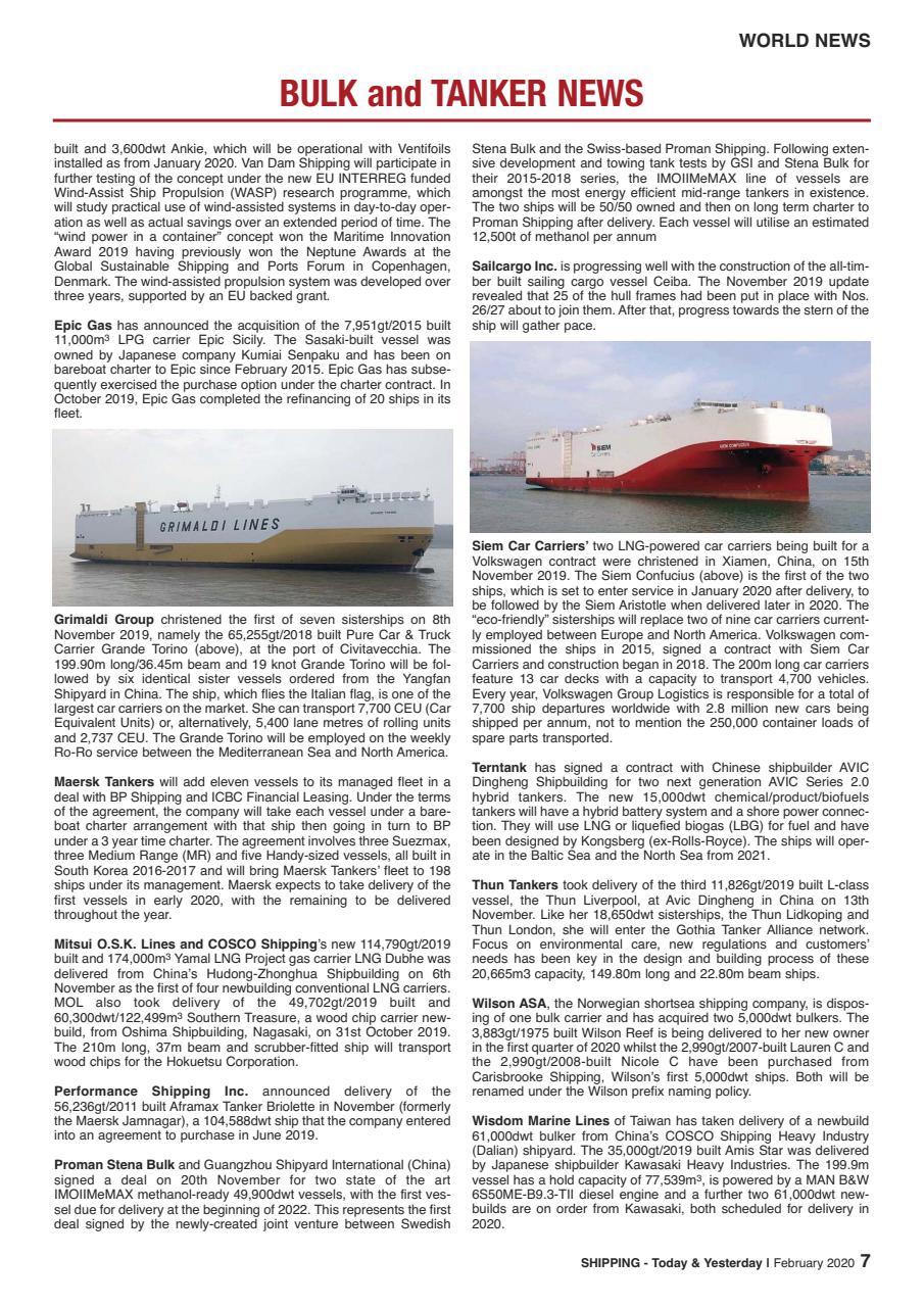 Shipping Today & Yesterday Preview Pages