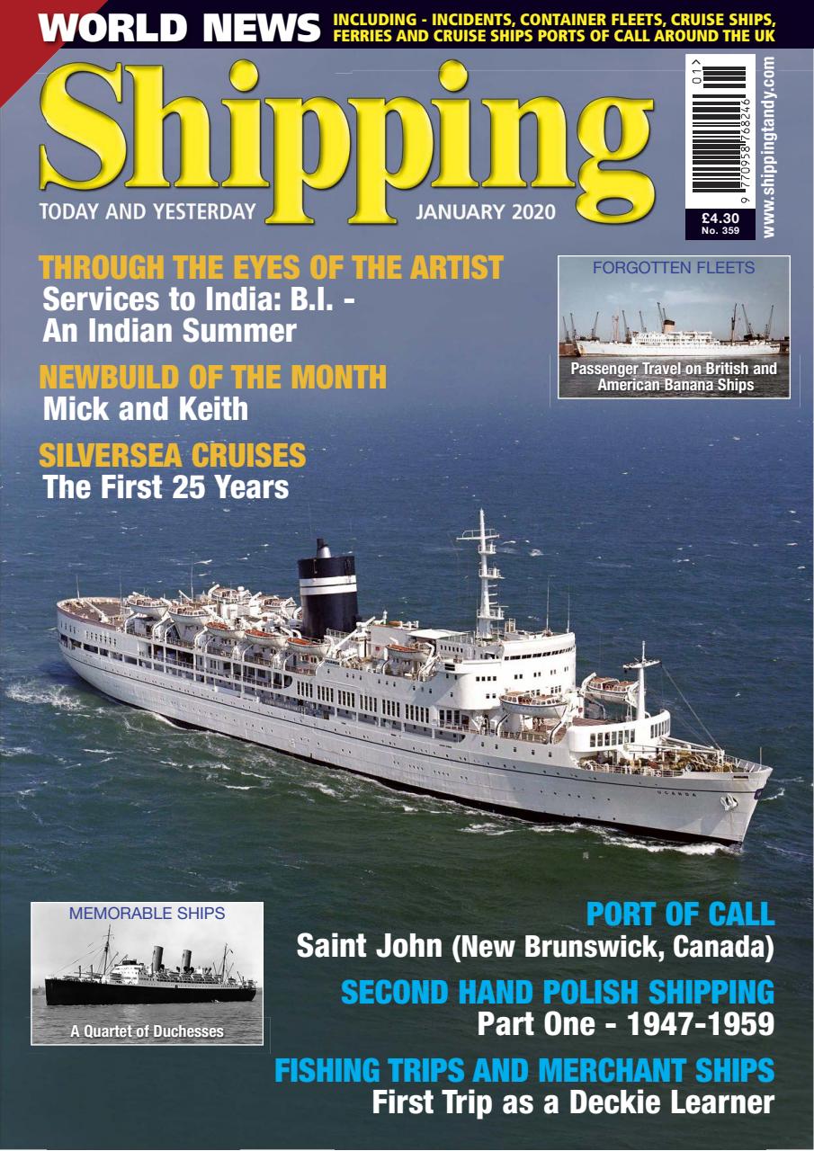 Shipping Today & Yesterday Preview Pages