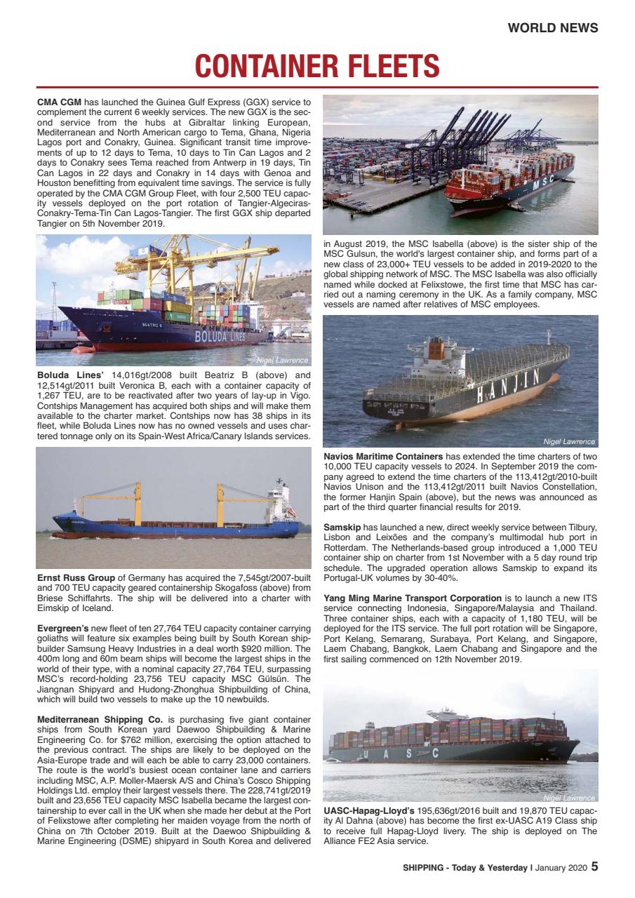 Shipping Today & Yesterday Preview Pages