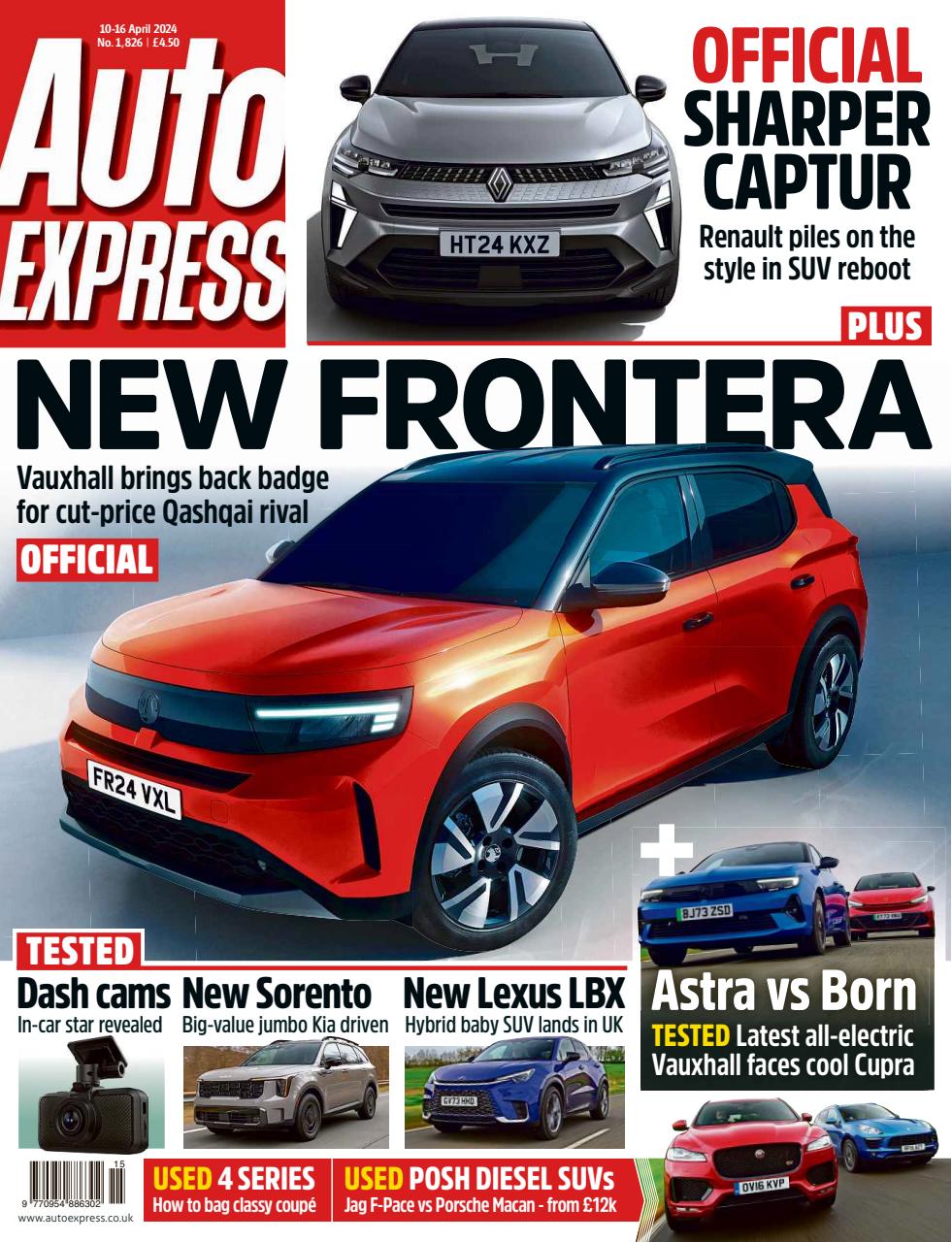 Auto Express Preview Pages