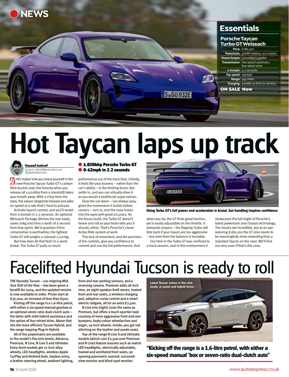 Auto Express Preview Pages