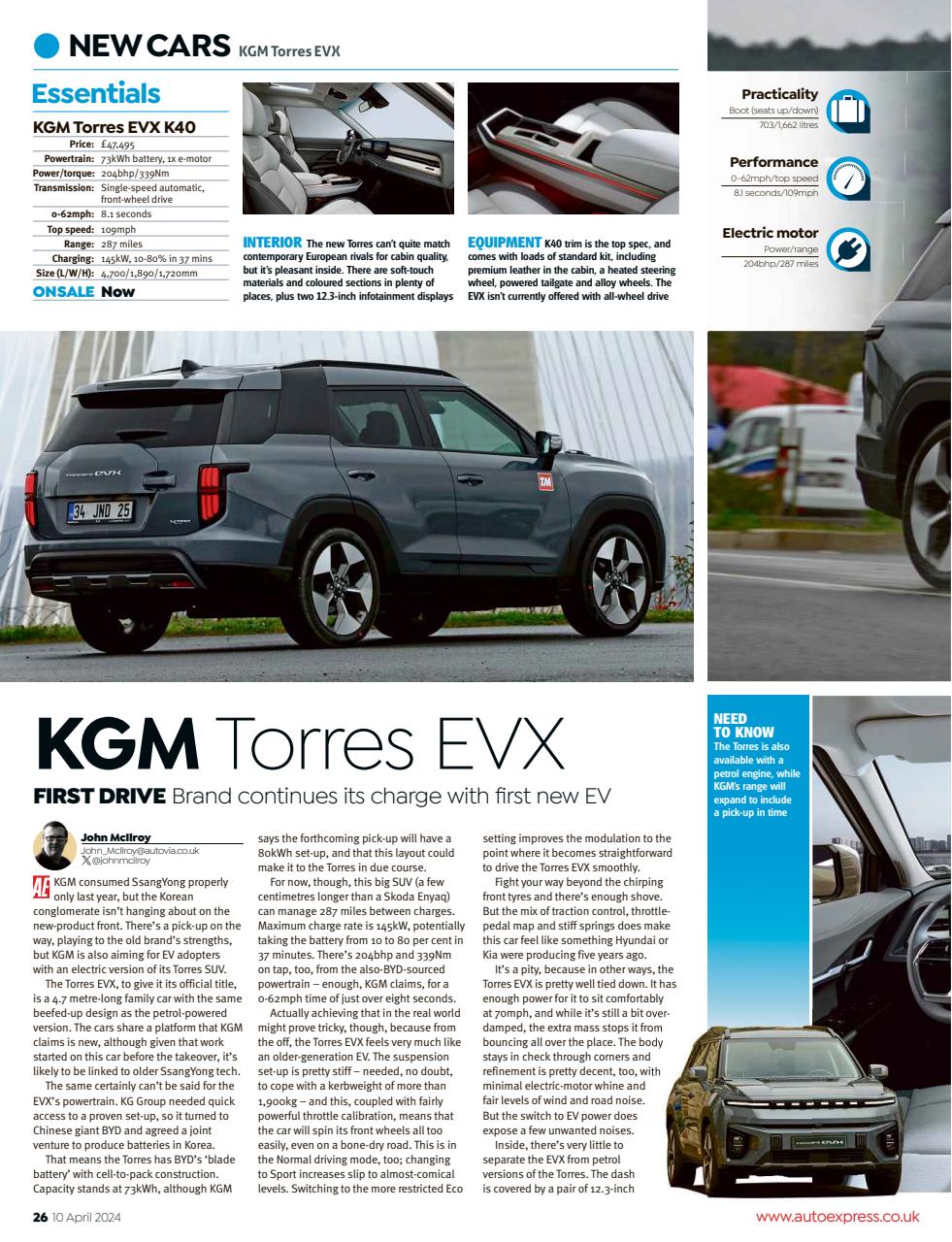 Auto Express Preview Pages