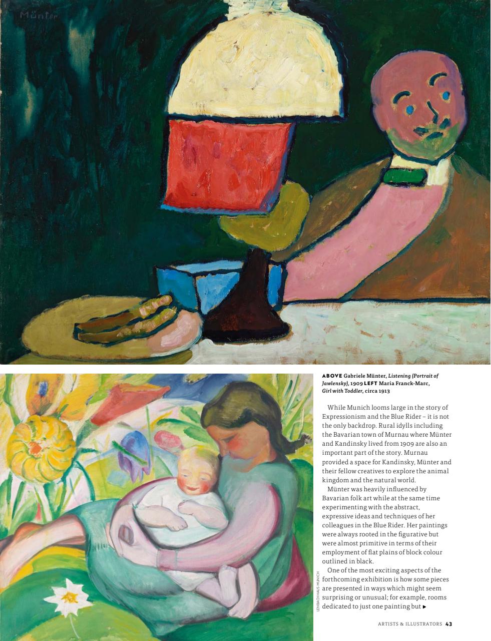 Artists & Illustrators Preview Pages