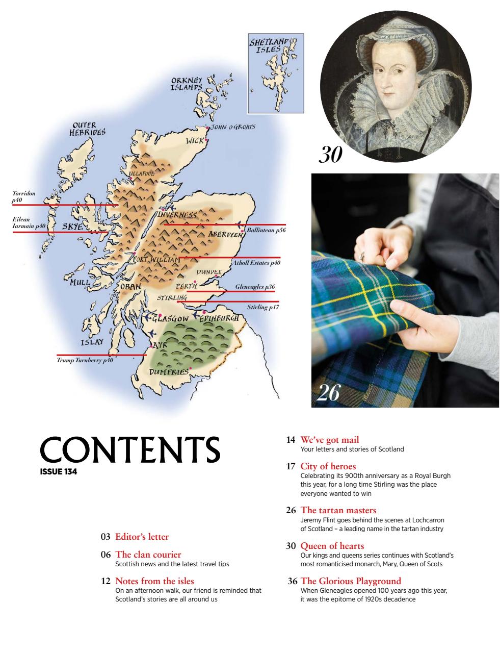 Scotland Magazine Preview Pages