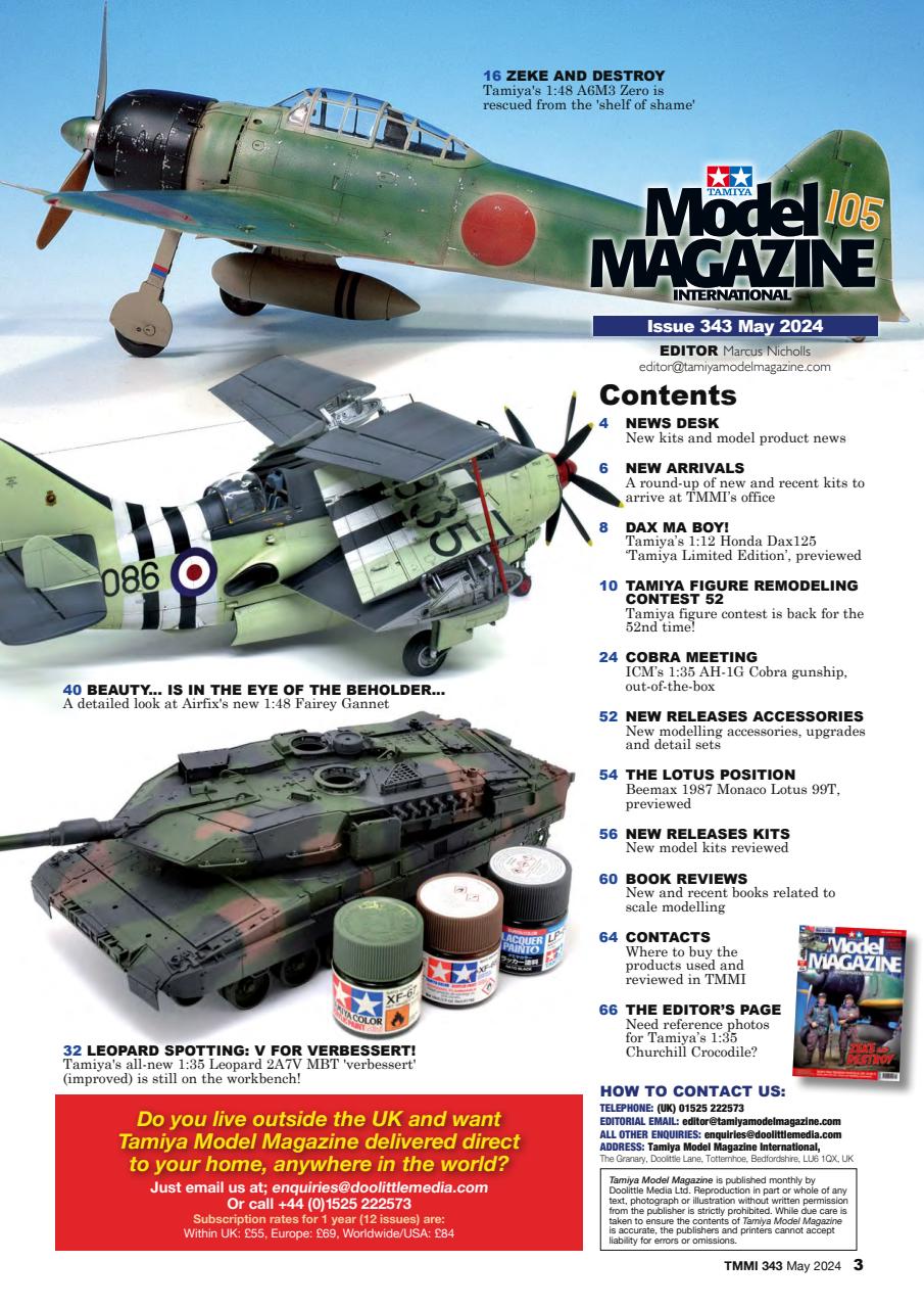 Tamiya Model Magazine Preview Pages