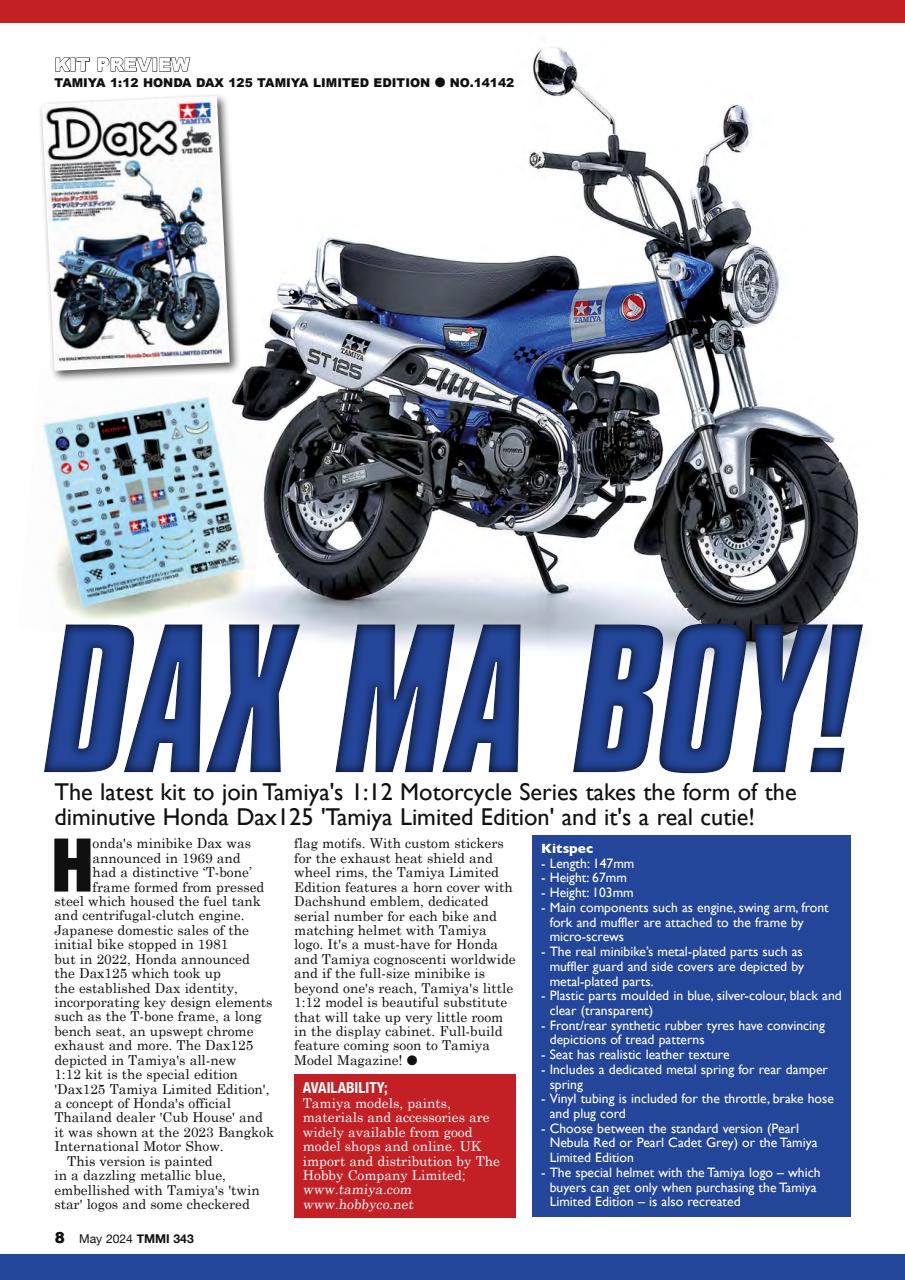 Tamiya Model Magazine Preview Pages