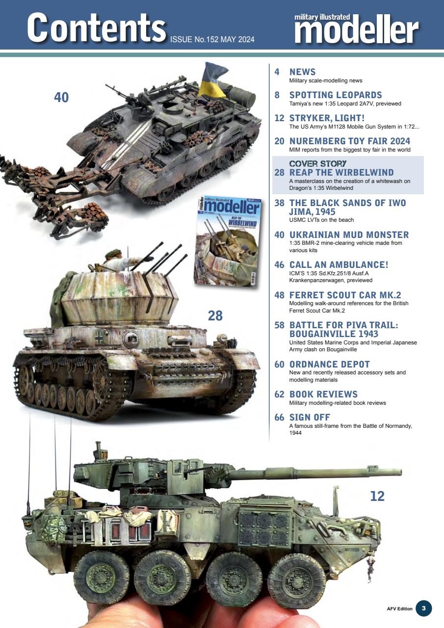 MIM: AFV Edition Preview Pages