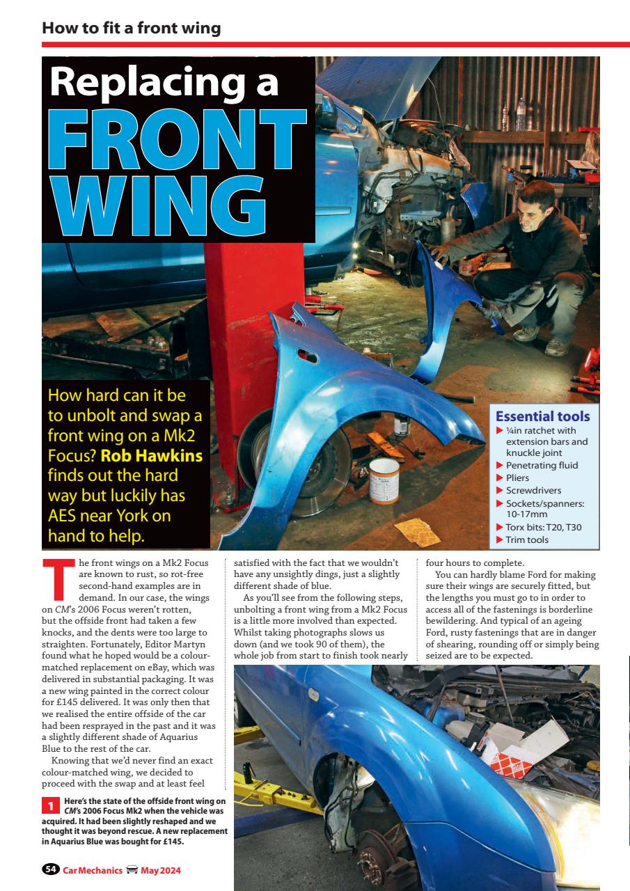 Car Mechanics Preview Pages