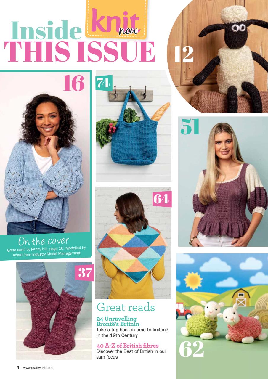 Knit Now Preview Pages