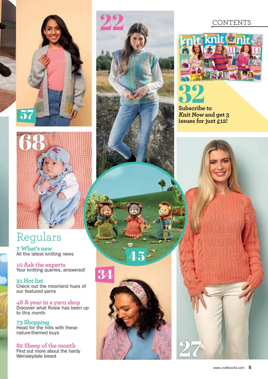 Knit Now Preview Pages