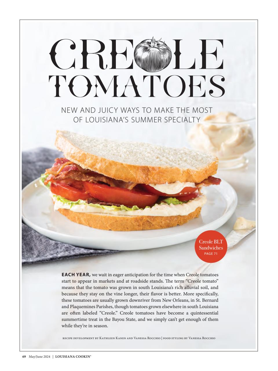 Louisiana Cookin’ Preview Pages