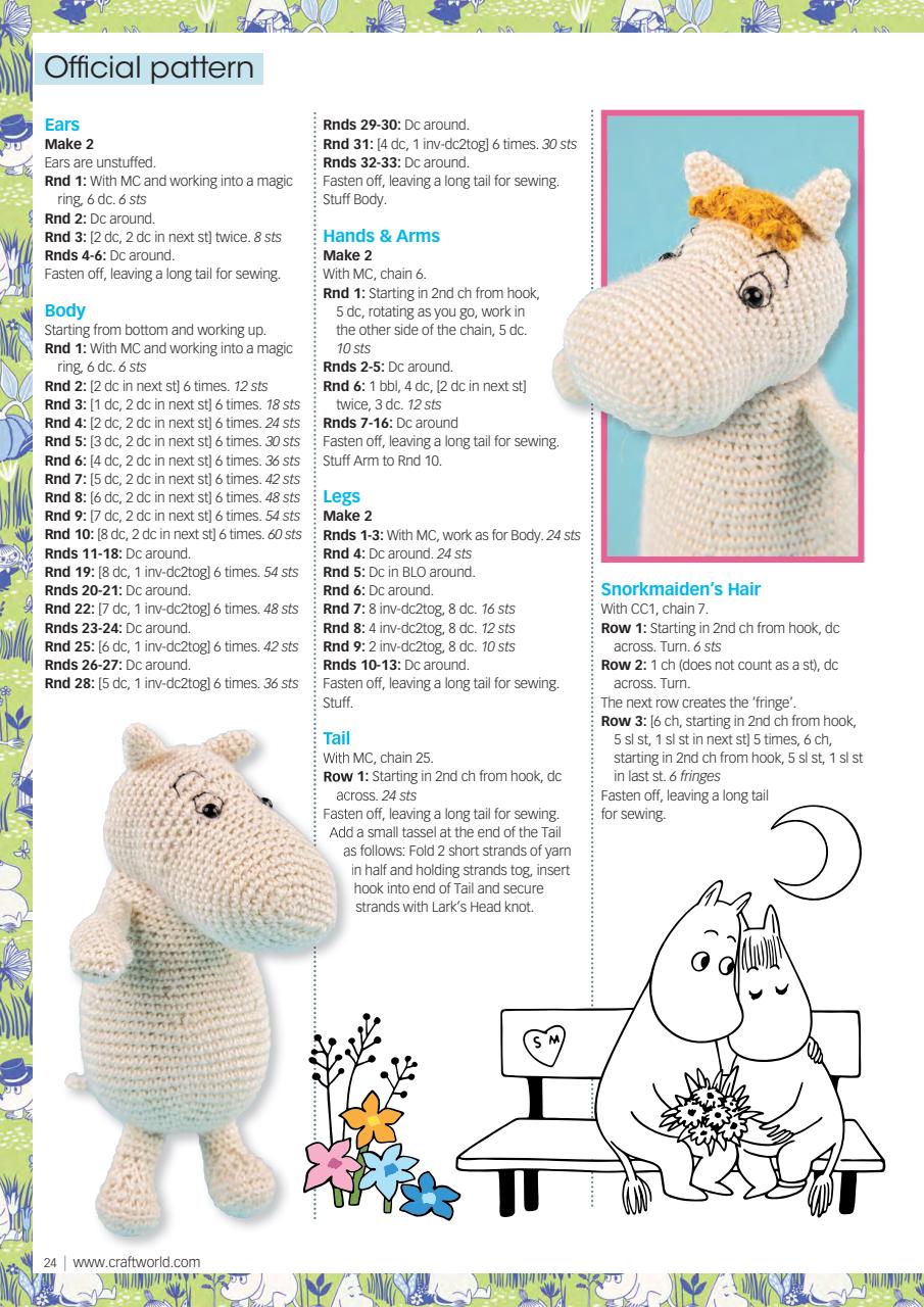 Crochet Now Magazine Preview Pages