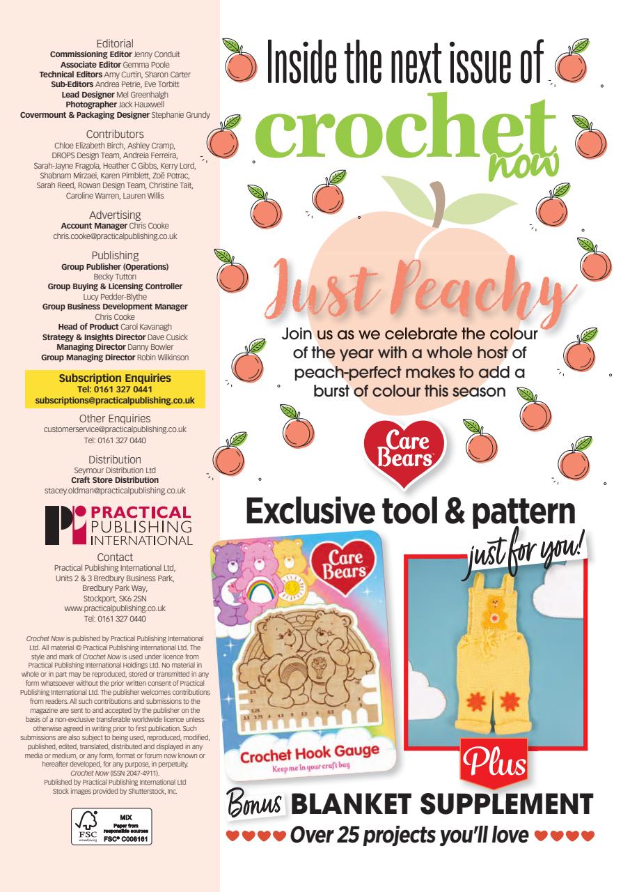 Crochet Now Magazine Preview Pages