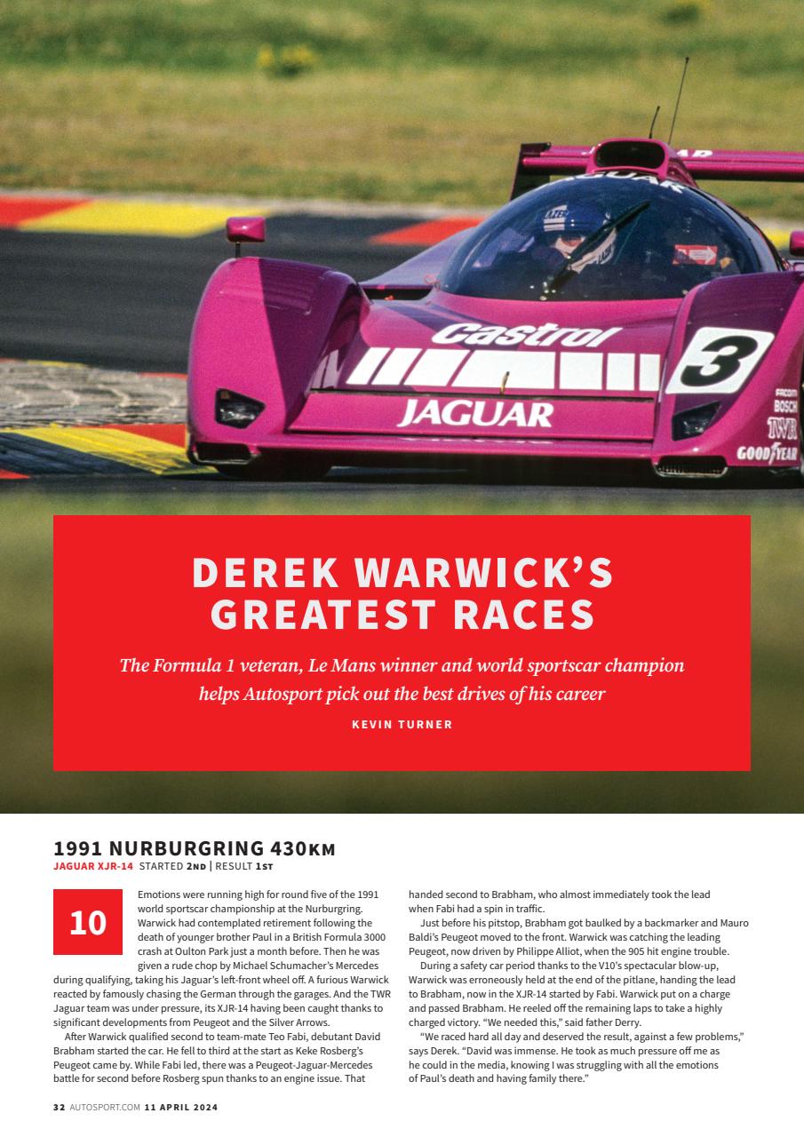 Autosport Preview Pages