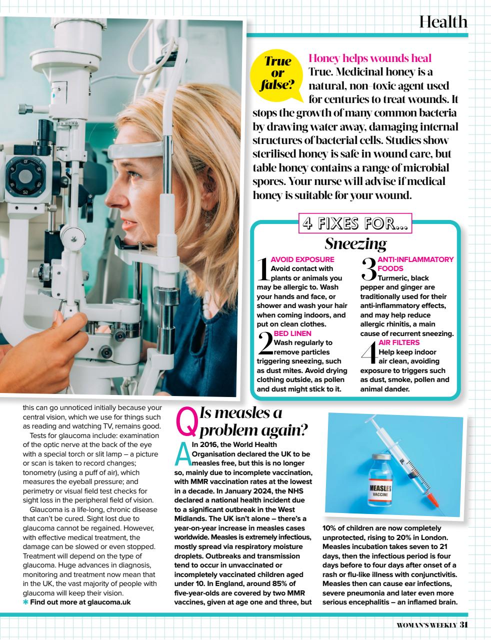 Woman's Weekly Preview Pages