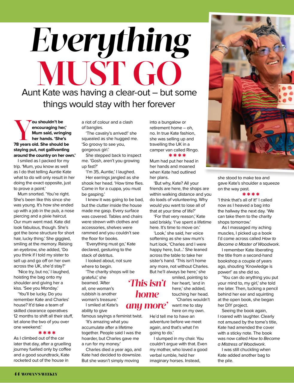 Woman's Weekly Preview Pages