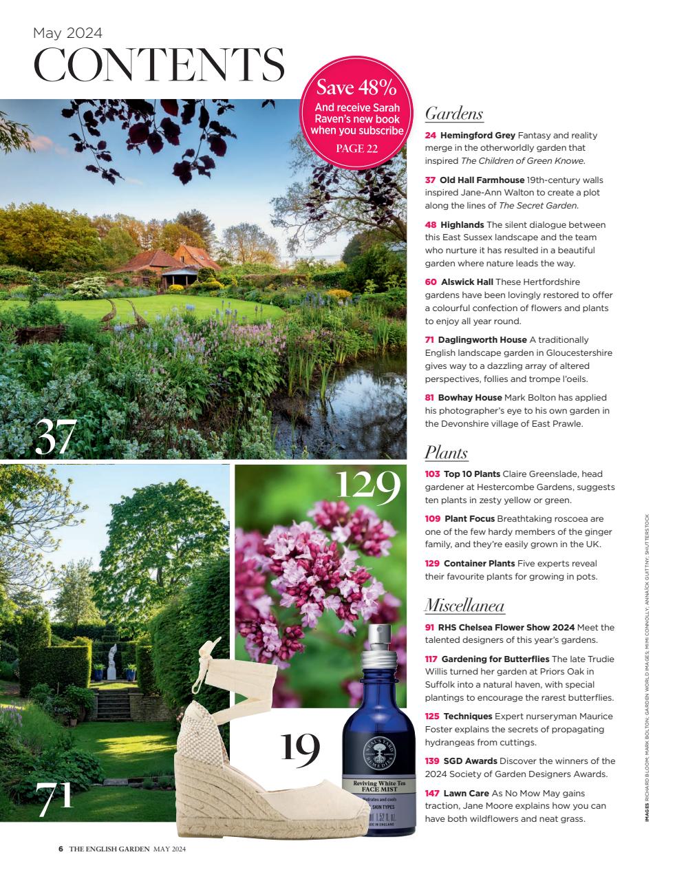 The English Garden Preview Pages