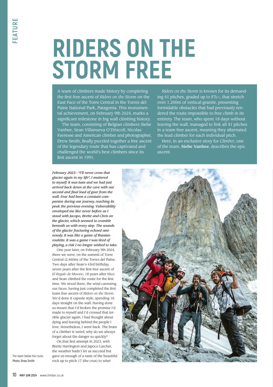 Climber Preview Pages