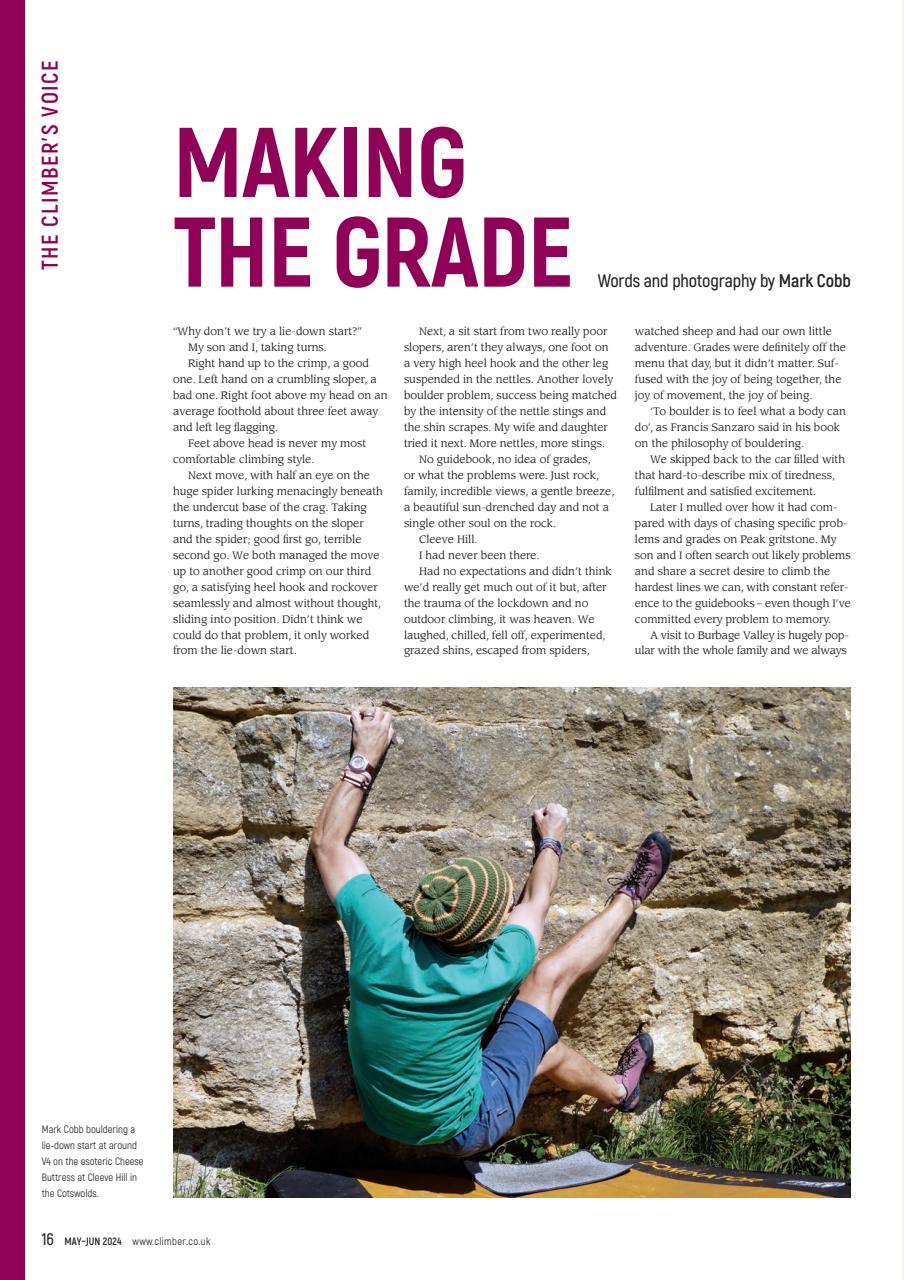 Climber Preview Pages