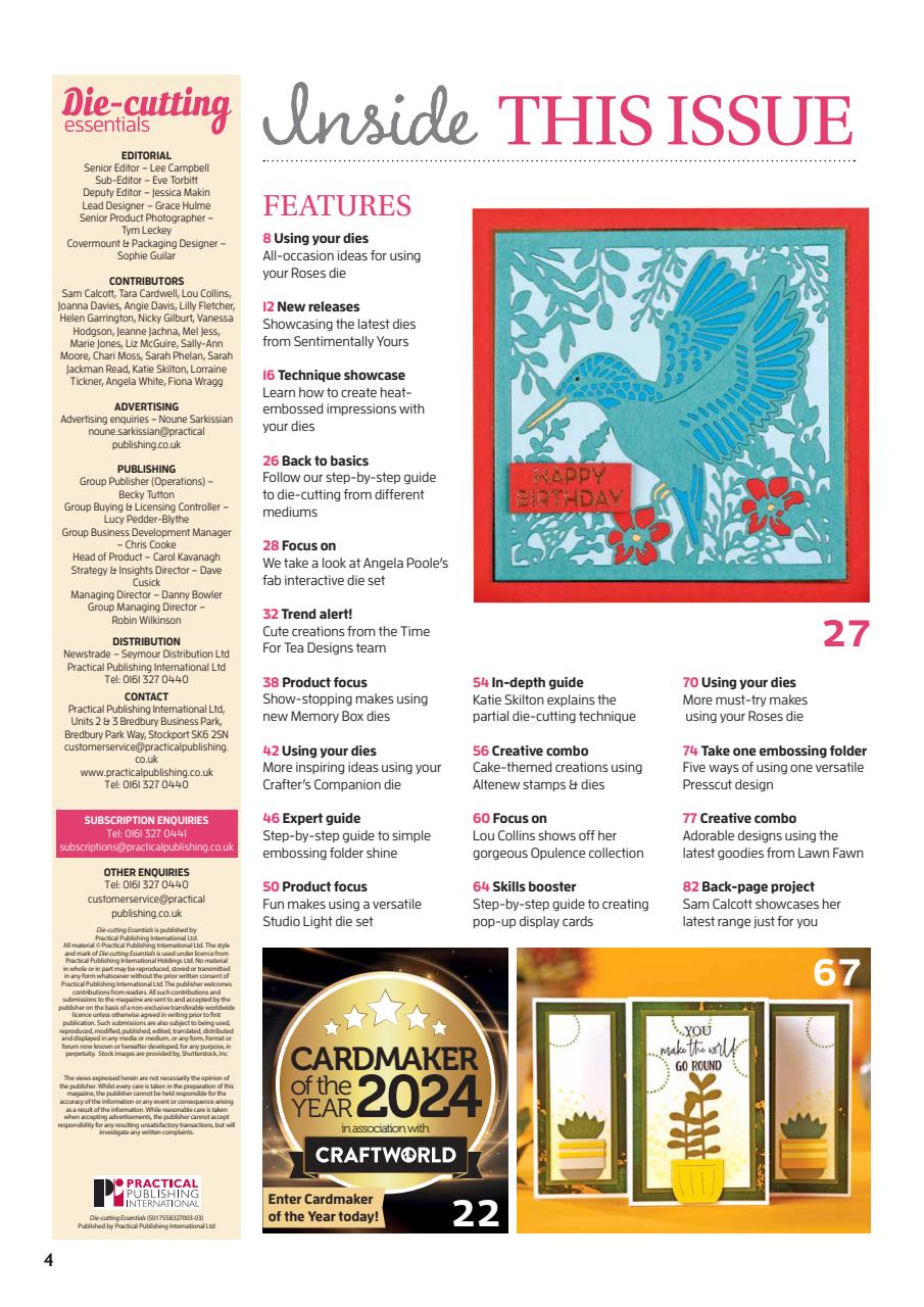 Die-Cutting Essentials Preview Pages