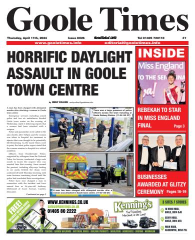Goole Times issue April 11th 2024