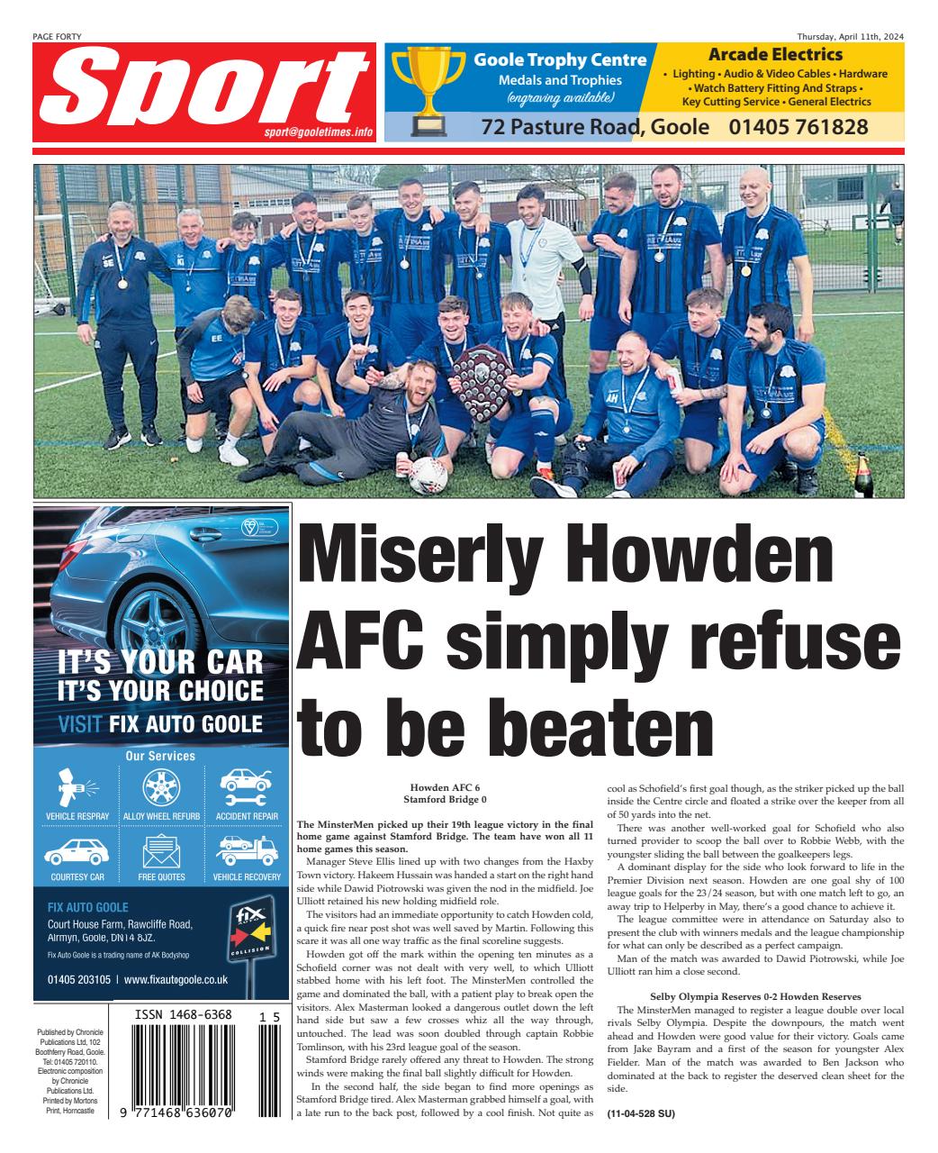 Goole Times Preview Pages