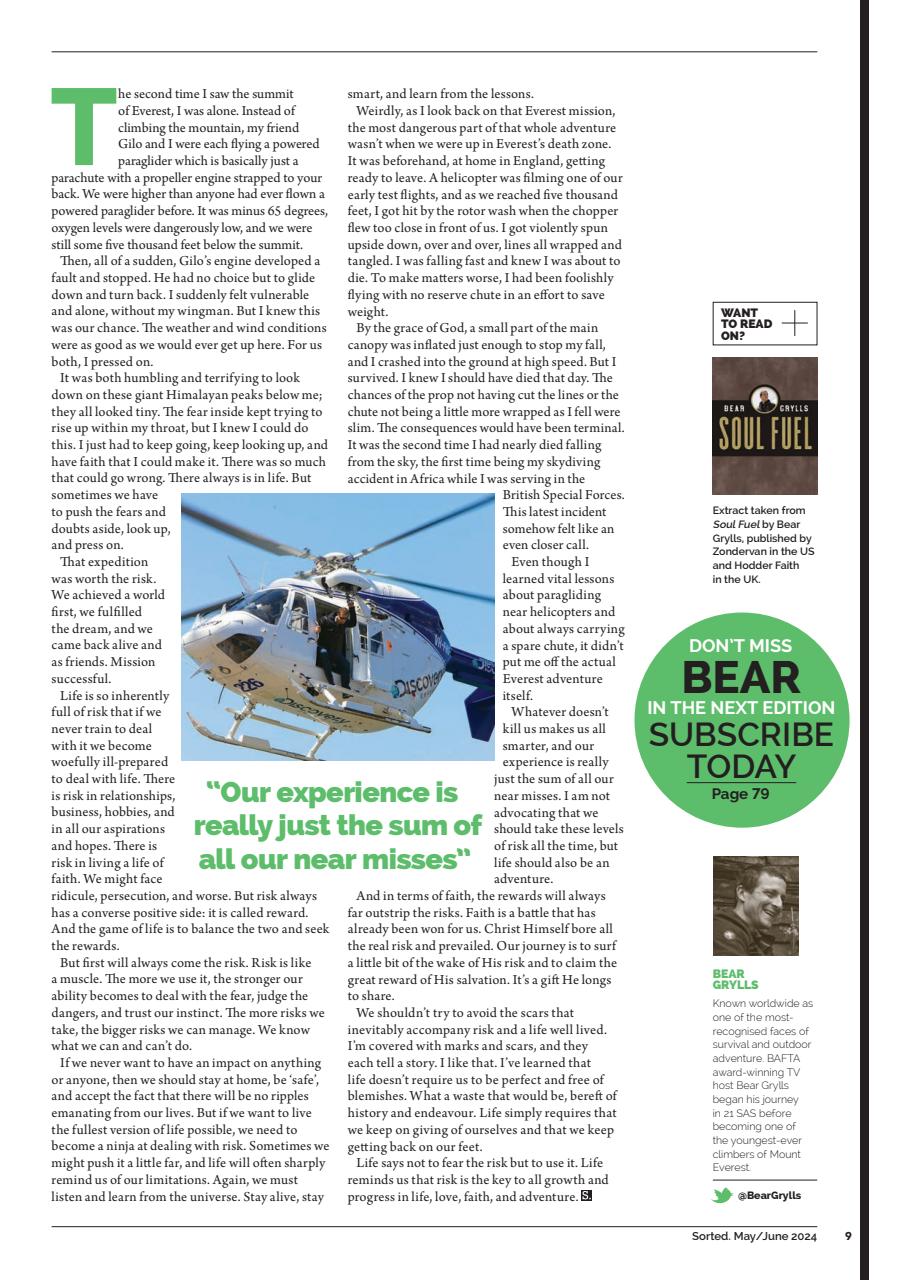 Sorted Magazine – The men's mag with morals Preview Pages