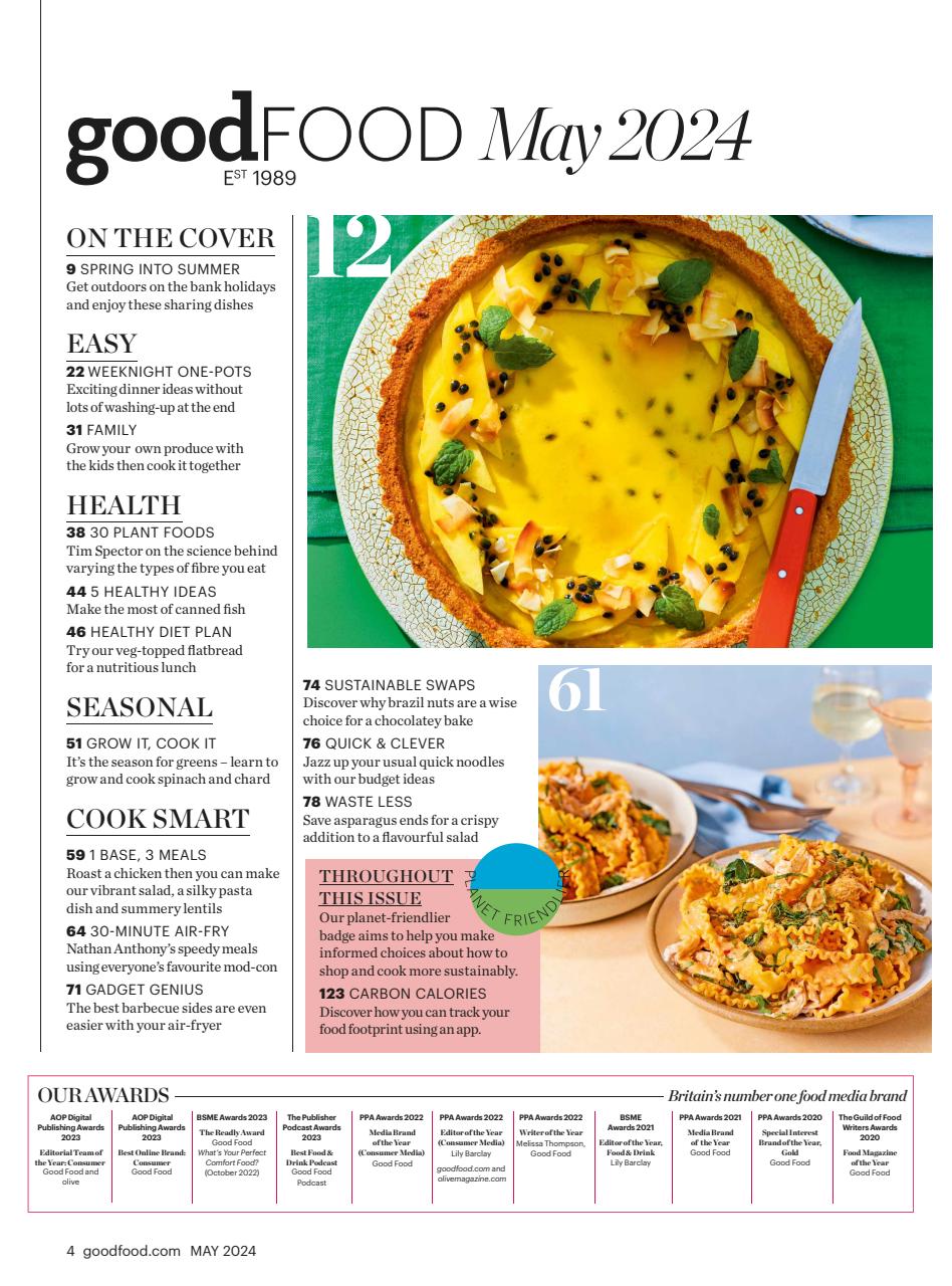Good Food Magazine Preview Pages