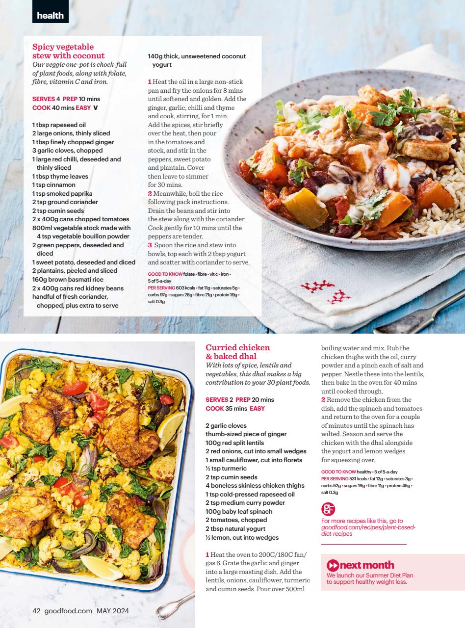 Good Food Magazine Preview Pages