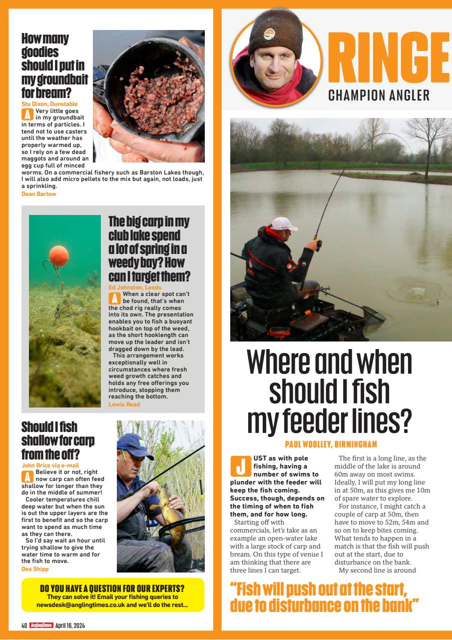 Angling Times Preview Pages