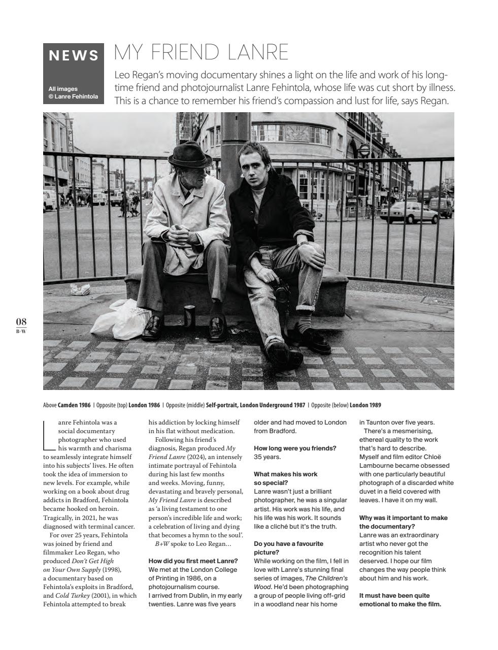 Black+White Photography Preview Pages