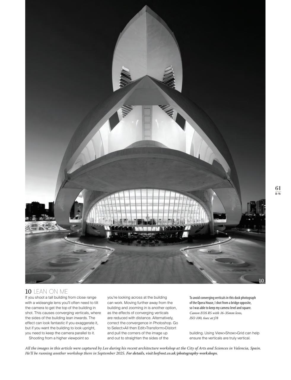 Black+White Photography Preview Pages