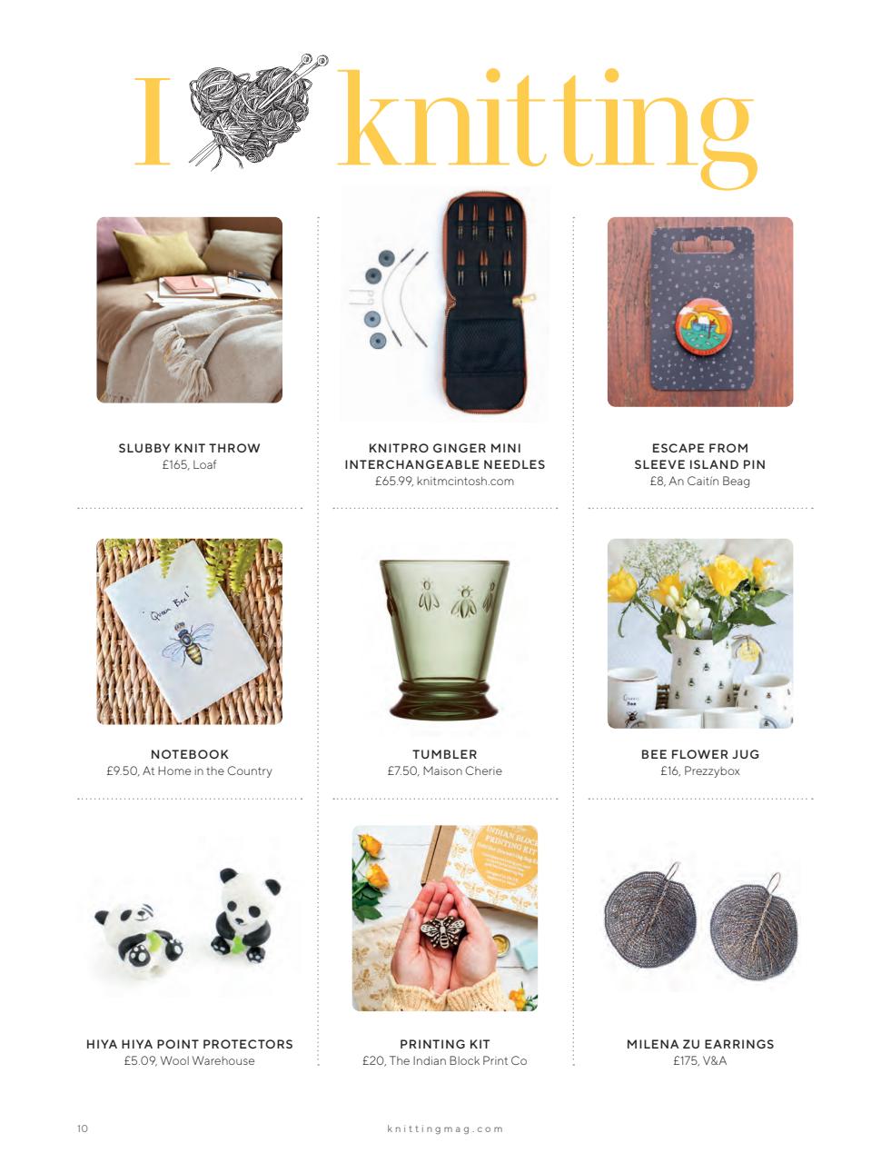 Knitting Preview Pages