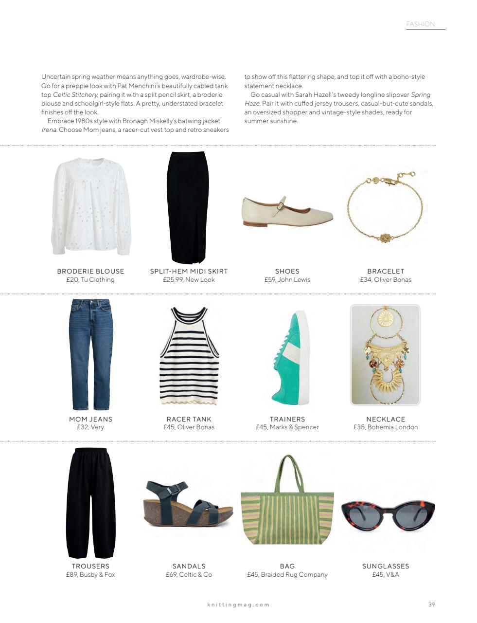 Knitting Preview Pages