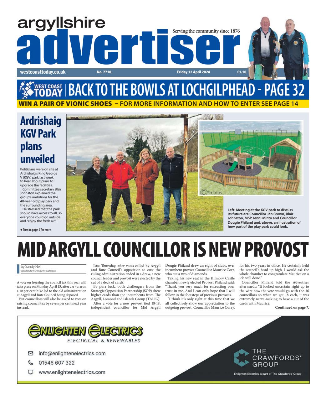 Argyllshire Advertiser Preview Pages