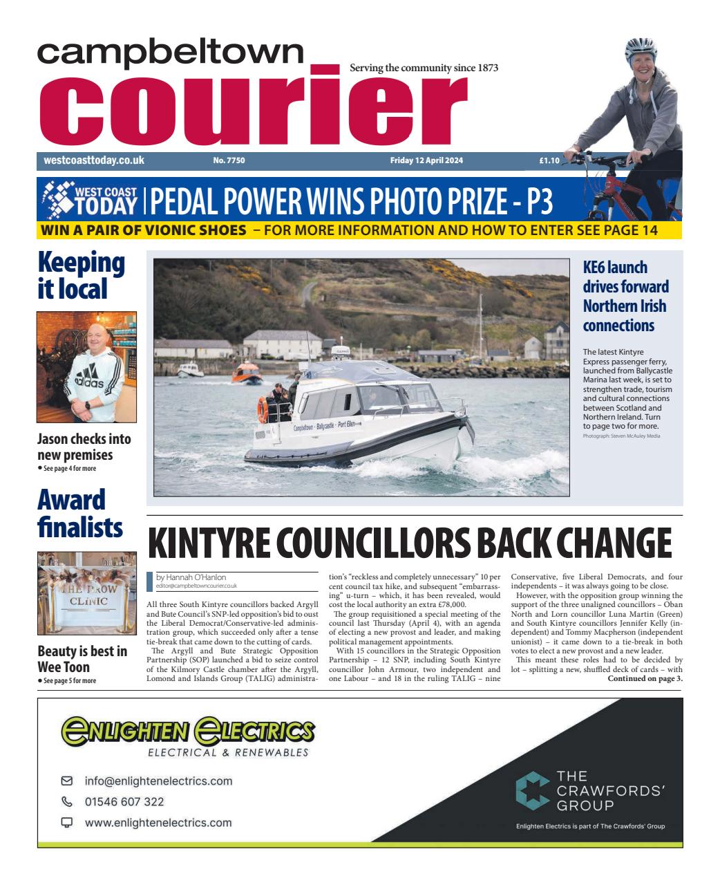 Campbeltown Courier Preview Pages
