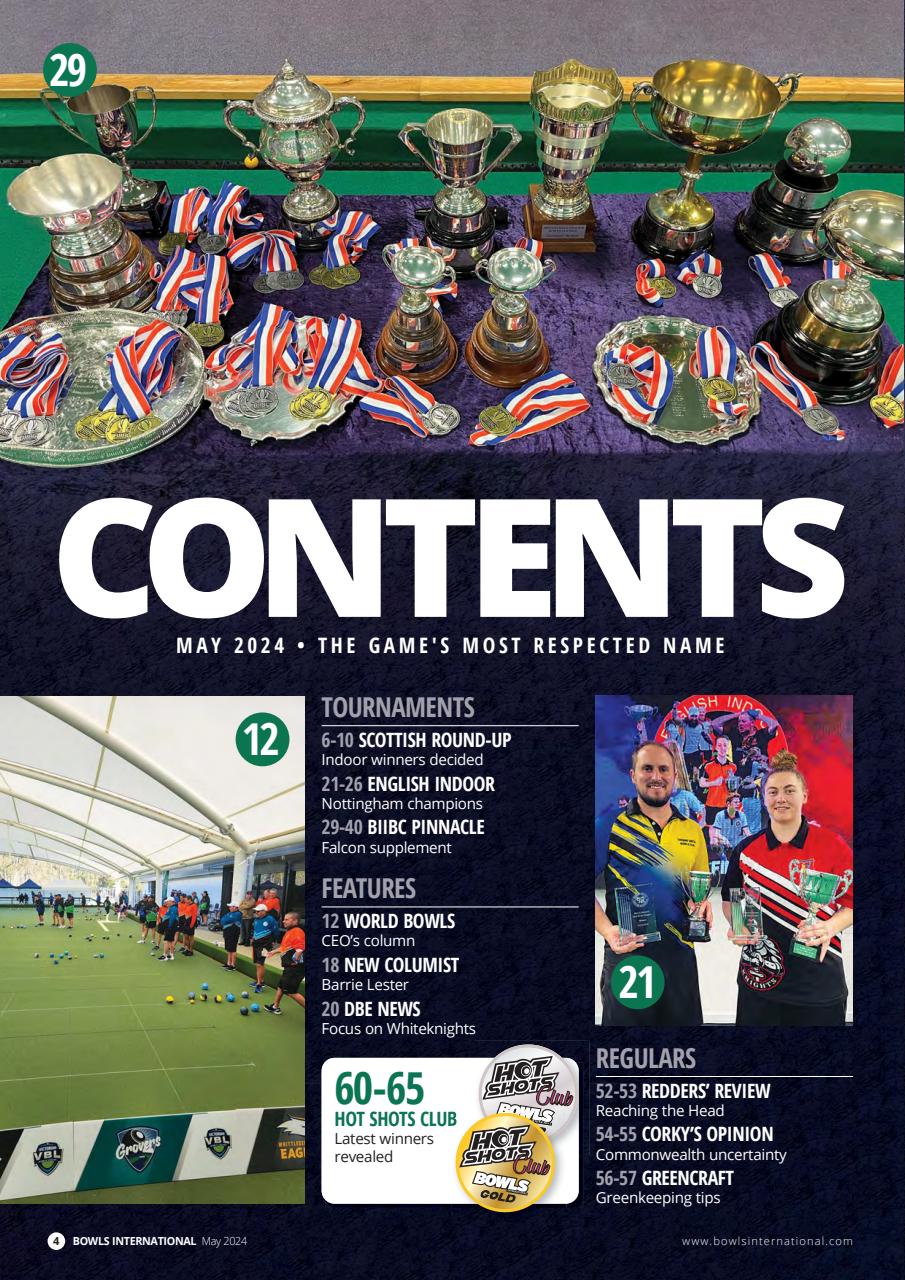Bowls International Preview Pages