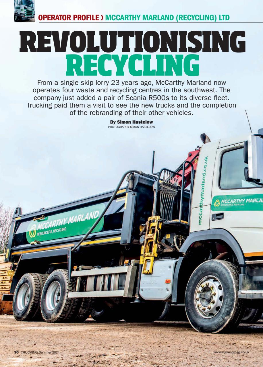 Trucking Magazine Preview Pages