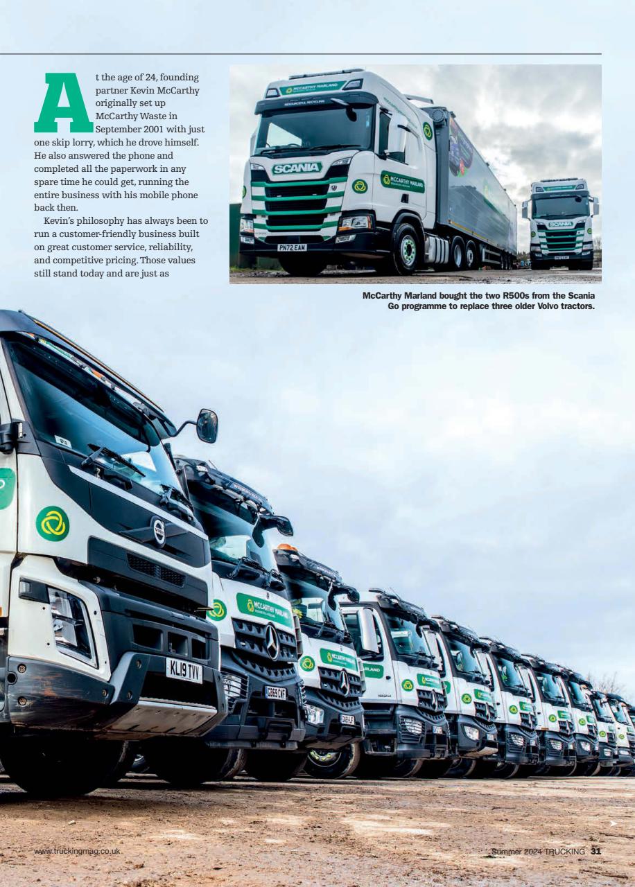 Trucking Magazine Preview Pages