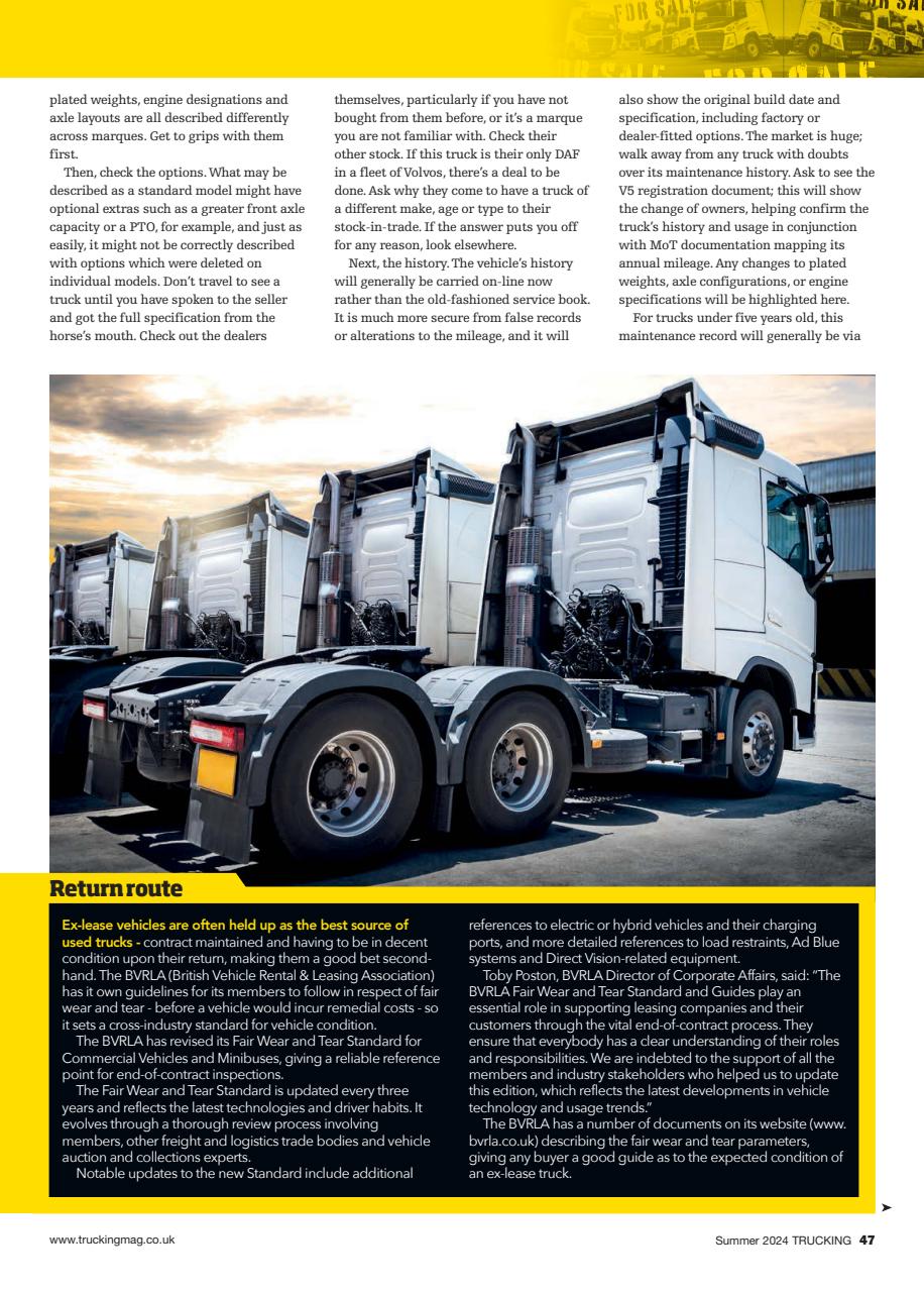 Trucking Magazine Preview Pages
