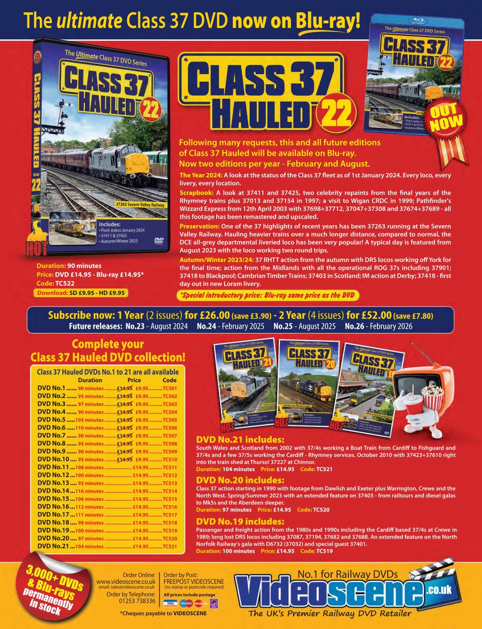 Rail Express Preview Pages