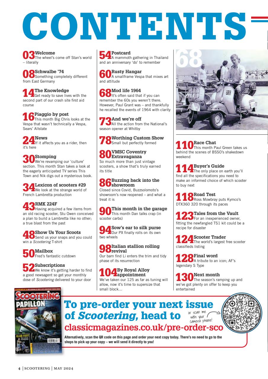 Scootering Preview Pages