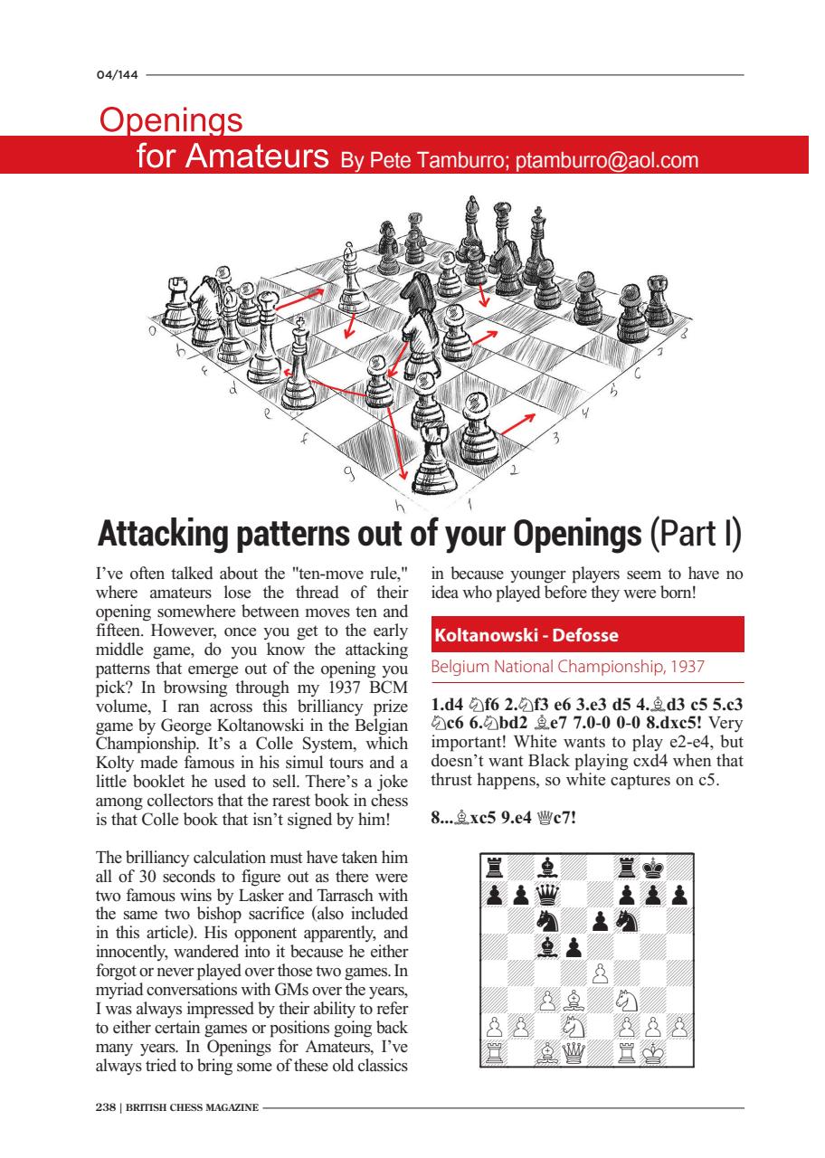 British Chess Magazine Preview Pages