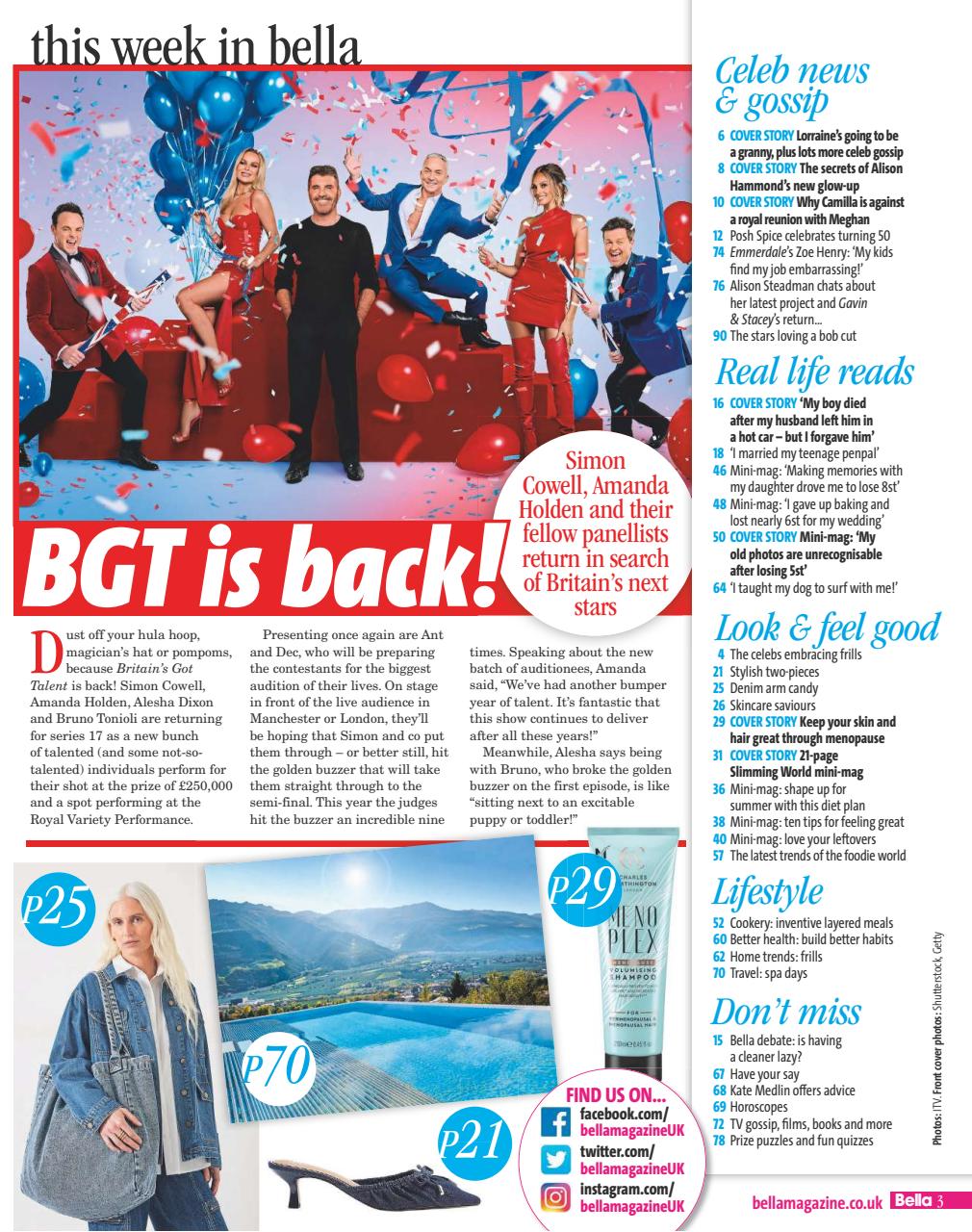 Bella Magazine Preview Pages