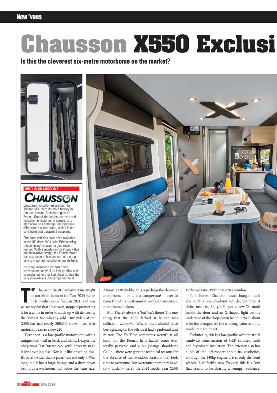 What Motorhome magazine Preview Pages